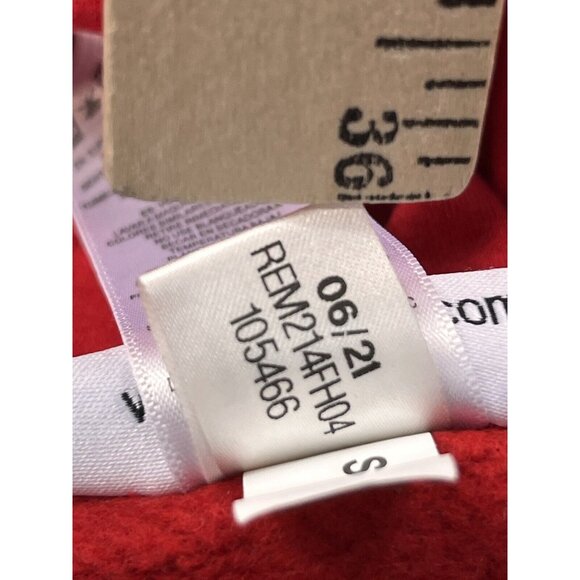 Reebok Mens XL Red Hoodie Sweatshirt Casual Wear Workout Hooded Pullover - Picture 9 of 10